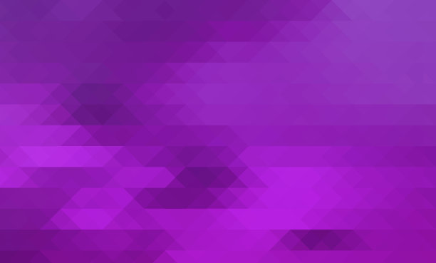 渐变紫色现代三角形抽象插图背景。数字未来马赛克三角形背景模板，展示。抽象紫罗兰在低多边形图案。图片下载