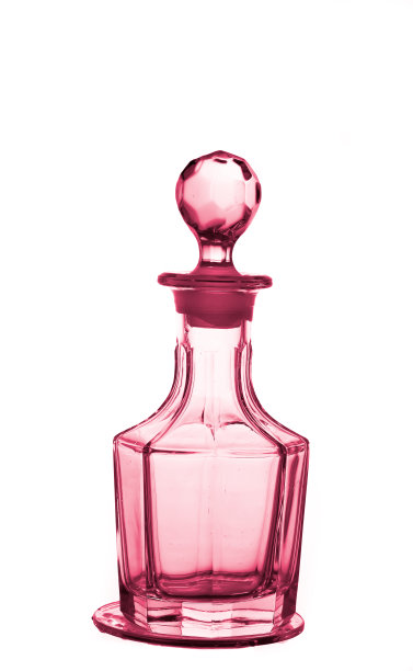 醋或油瓶。孤立。图片下载