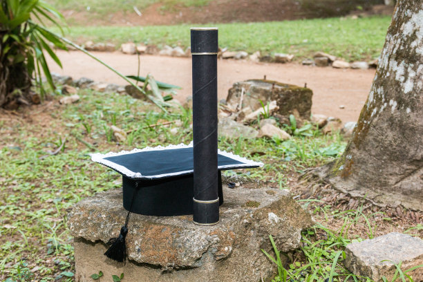 里约热内卢里约热内卢的毕业帽和稻草。图片下载