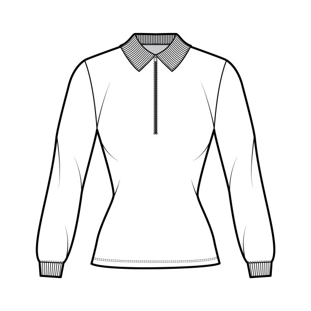 衬衫拉链polo技术时尚图片下载