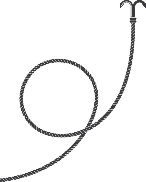 抓钩图标设计模板图片下载