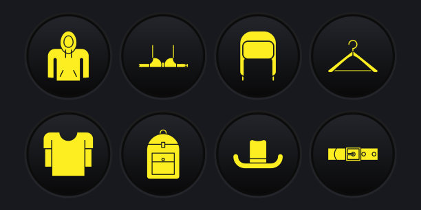 套长袖衬衫衣架衣柜背包图片下载