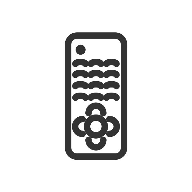 遥控器图标线条图片下载