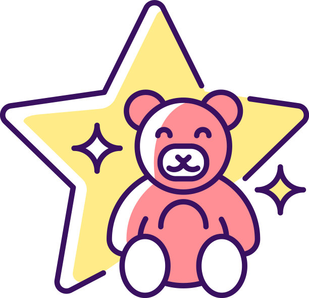 儿童显示RGB颜色图标图片下载