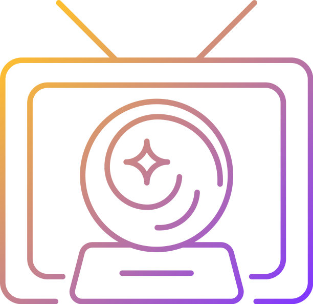 神秘显示渐变线性图标图片下载