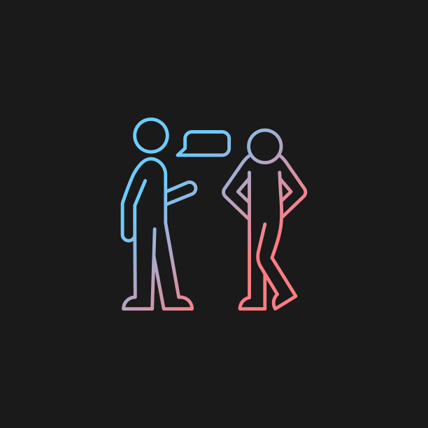 心理障碍渐变图标为黑暗图片下载