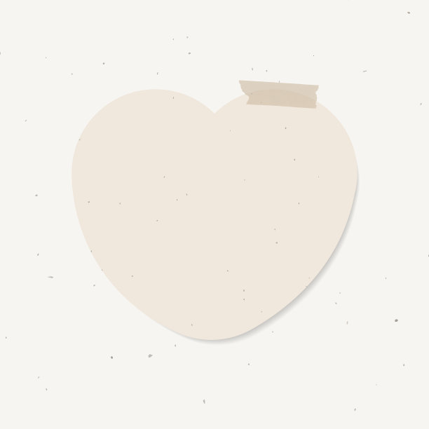 白色背景上的心形特写镜头图片下载