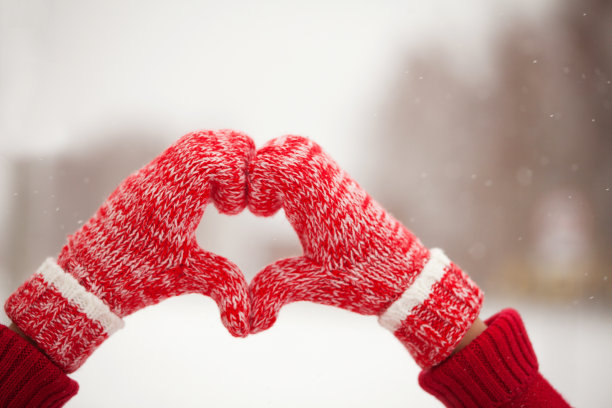 心的手套图片下载