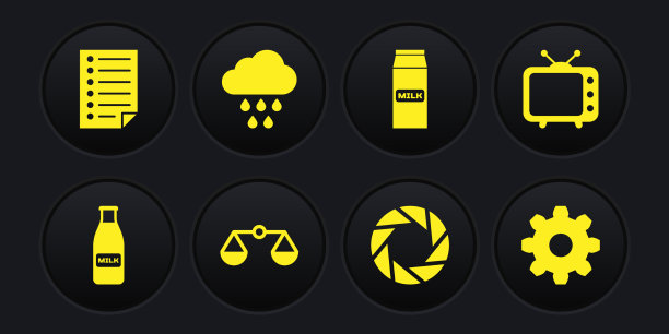 设置玻璃瓶牛奶和盖电视电视图片下载