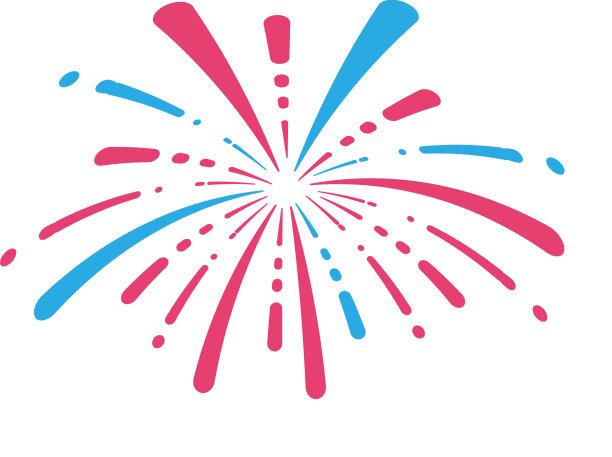 烟花图标设计模板图片下载