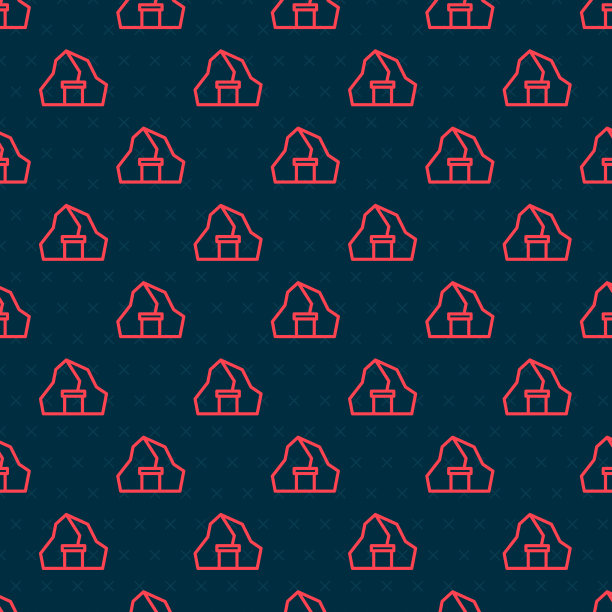 红线金矿图标隔离无缝模式图片下载