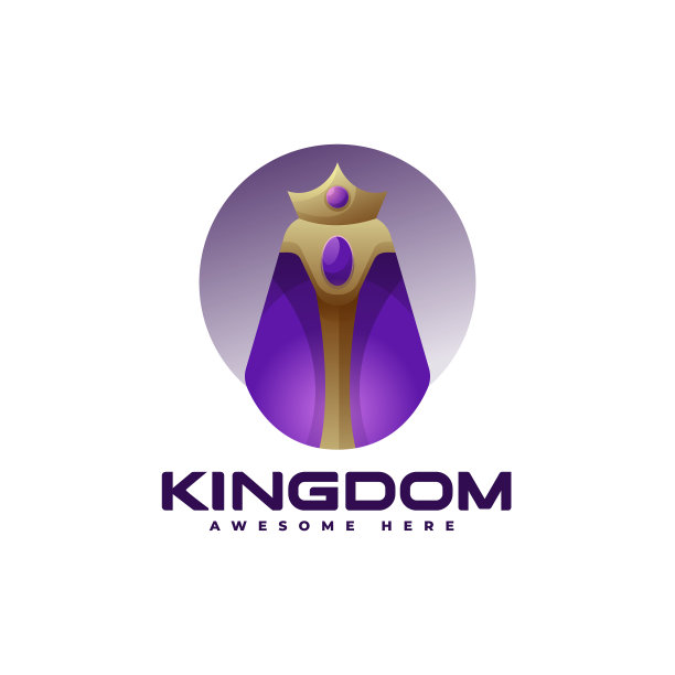 标志王国色彩渐变风格图片下载
