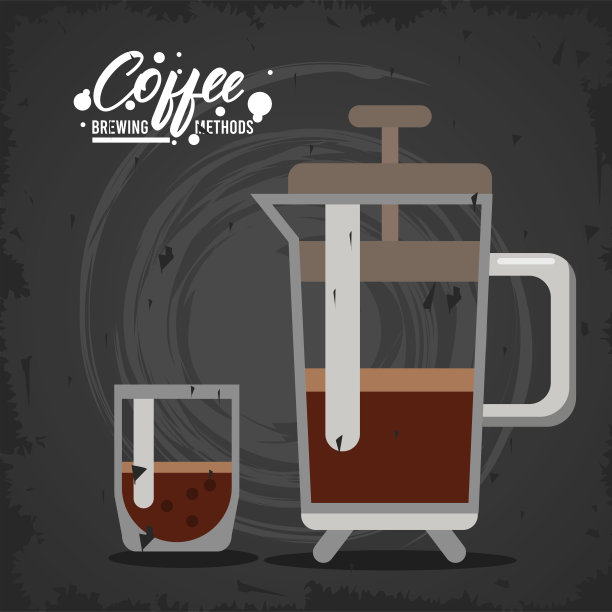 法压咖啡冲泡法图片下载