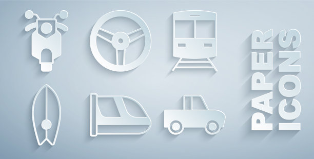 集火车和铁路冲浪板皮卡图片下载