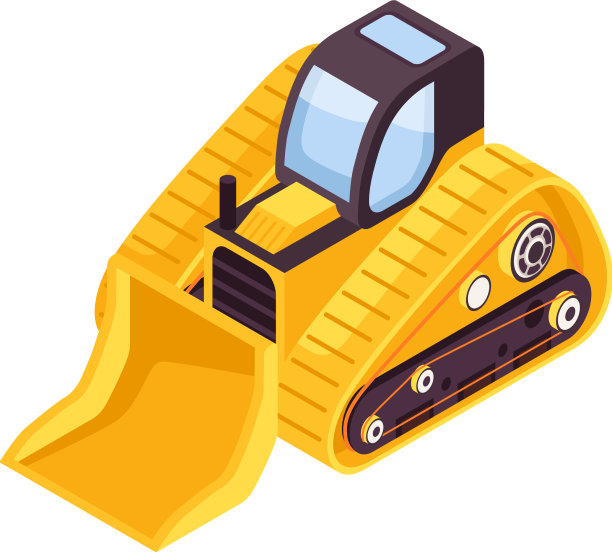 等距推土机车辆组成图片下载