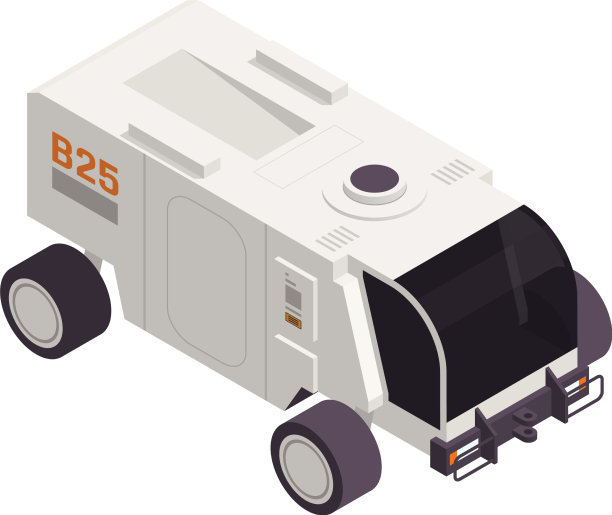 太空漫游者的等距组成图片下载