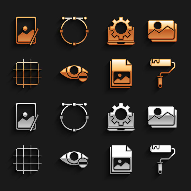 设置红眼效果画风景画图片下载