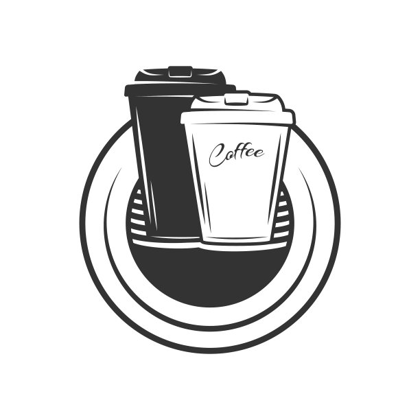 咖啡杯被隔离在白色背景上图片下载