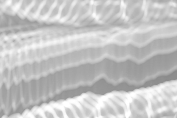 白色墙壁上模糊的阴影和光的焦散效果图片下载