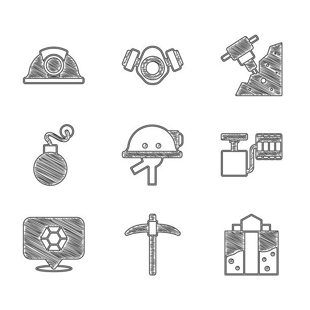 设置矿工头盔鹤嘴斧入口手柄图片下载