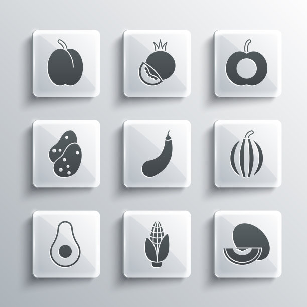 种植玉米，甜瓜，水果，西瓜，茄子图片下载