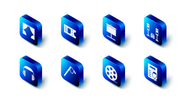 设置电影票投影屏幕家庭立体声图片下载