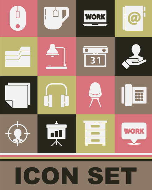 设置位置以文字工作电话手为图片下载