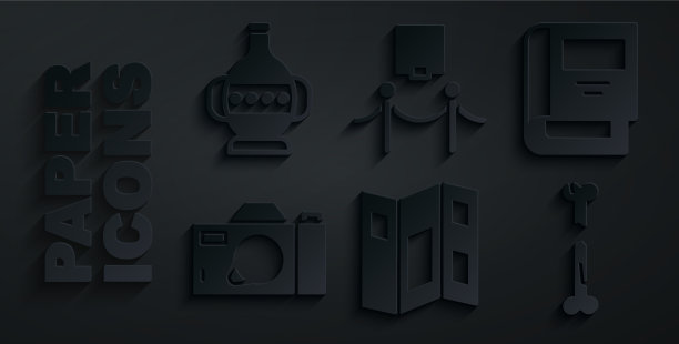 设置博物馆指南小册子历史书照片图片下载