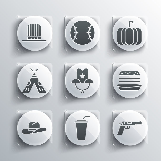 在纸玻璃上放置草制手枪或枪汉堡图片下载