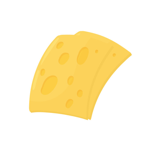 奶酪，黄色的块，三明治，食物，零食图片下载