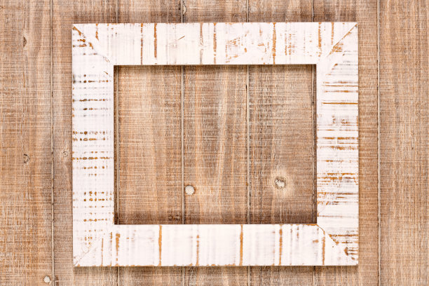 木板框在老式框架图片下载