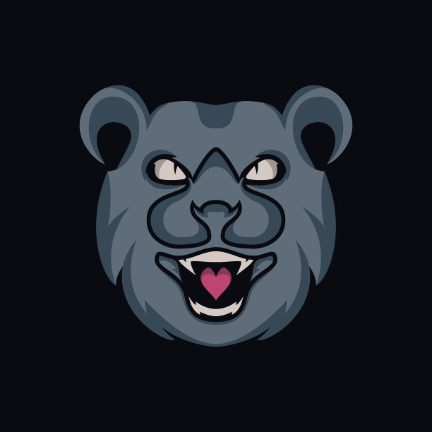 大猫头标志图片下载