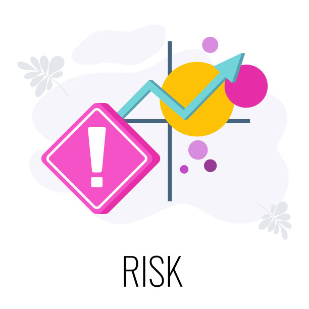 商业风险标志着明智的战略图片下载
