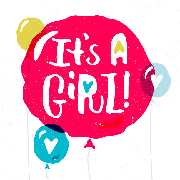 这是一个女孩手写的文字插图图片下载