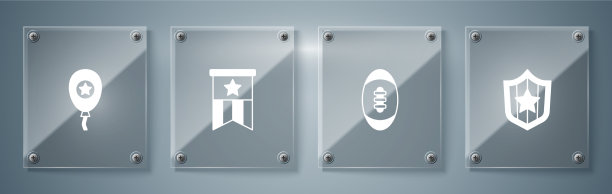 设置盾与明星美式足球图片下载