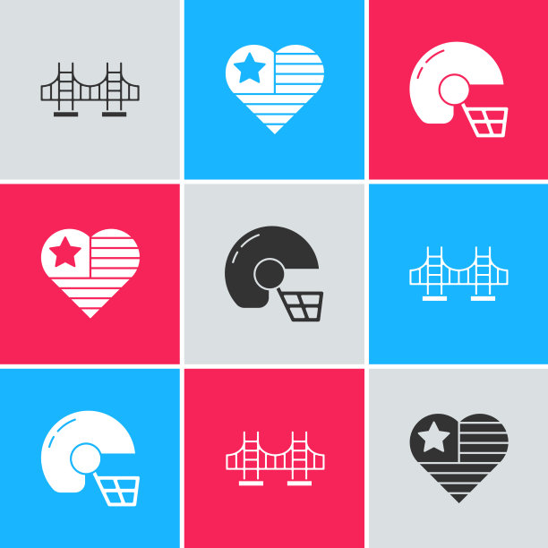 设置金门大桥和美国独立日图片下载