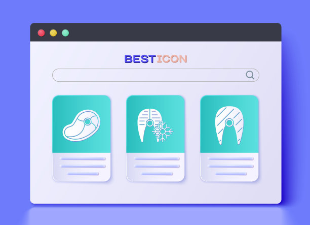 新鲜冷冻鱼排、牛排、肉和鱼图片下载