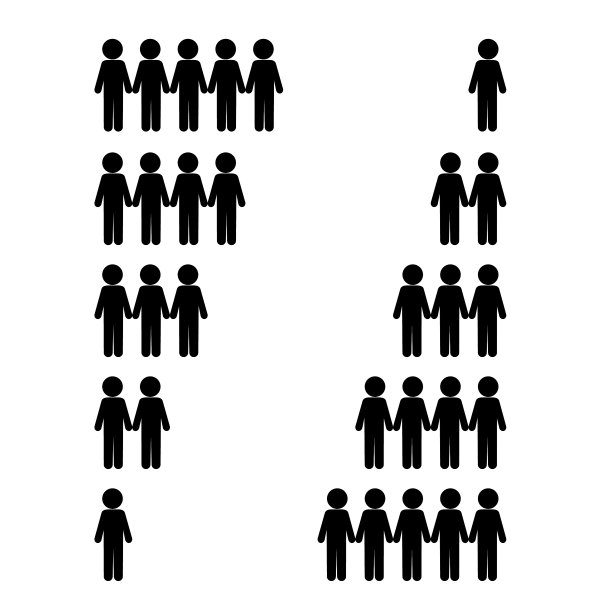 小剪影涂鸦风格简单的图标图片下载