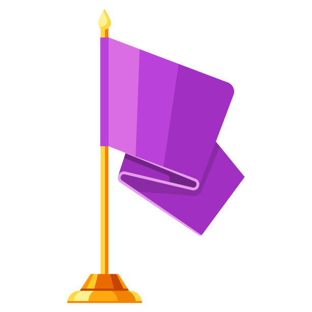 插图的旗帜。体育或企业竞赛的奖项。图片下载