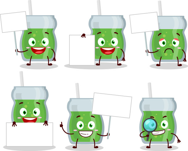 鳄梨汁卡通人物带来信息图片下载