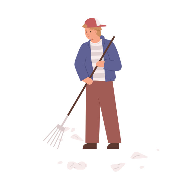 儿童清理塑料垃圾图片下载