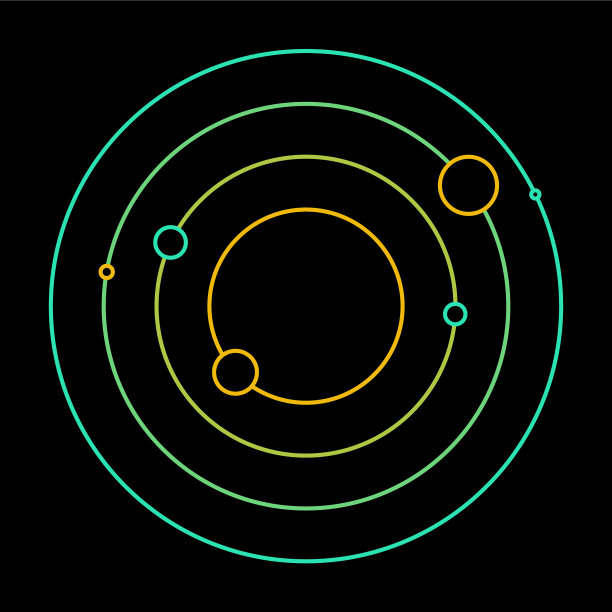与轨道的行星图片下载