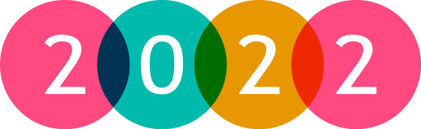 2022年新年假期快乐横幅图片下载