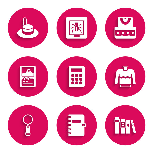 设置计算器螺旋笔记本书毛衣图片下载