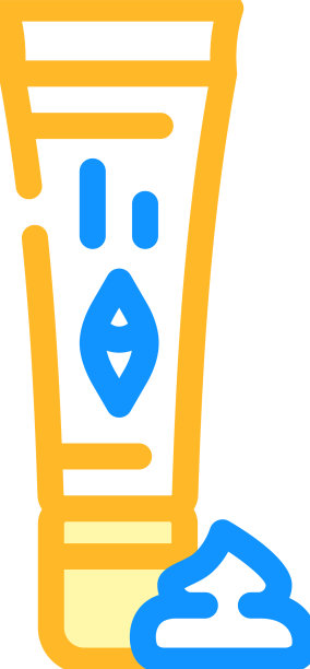 眼药膏颜色图标图片下载