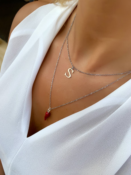 双链项链图片下载