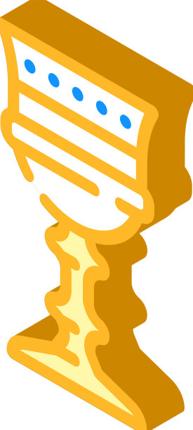 杯童话等距图标图片下载