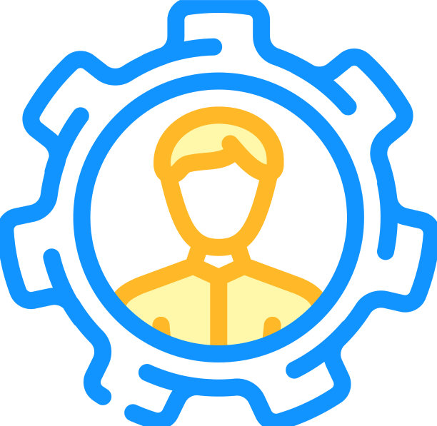 完美的员工候选人颜色图标图片下载