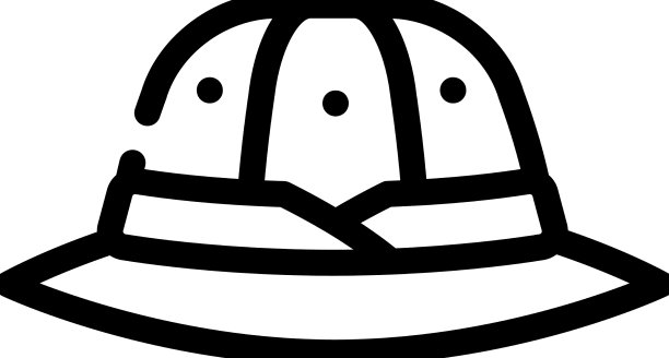 帽子猎人线图标图片下载