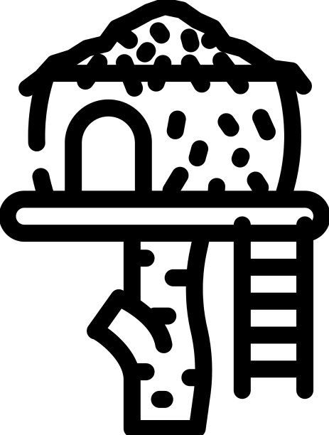 树屋线图标图片下载